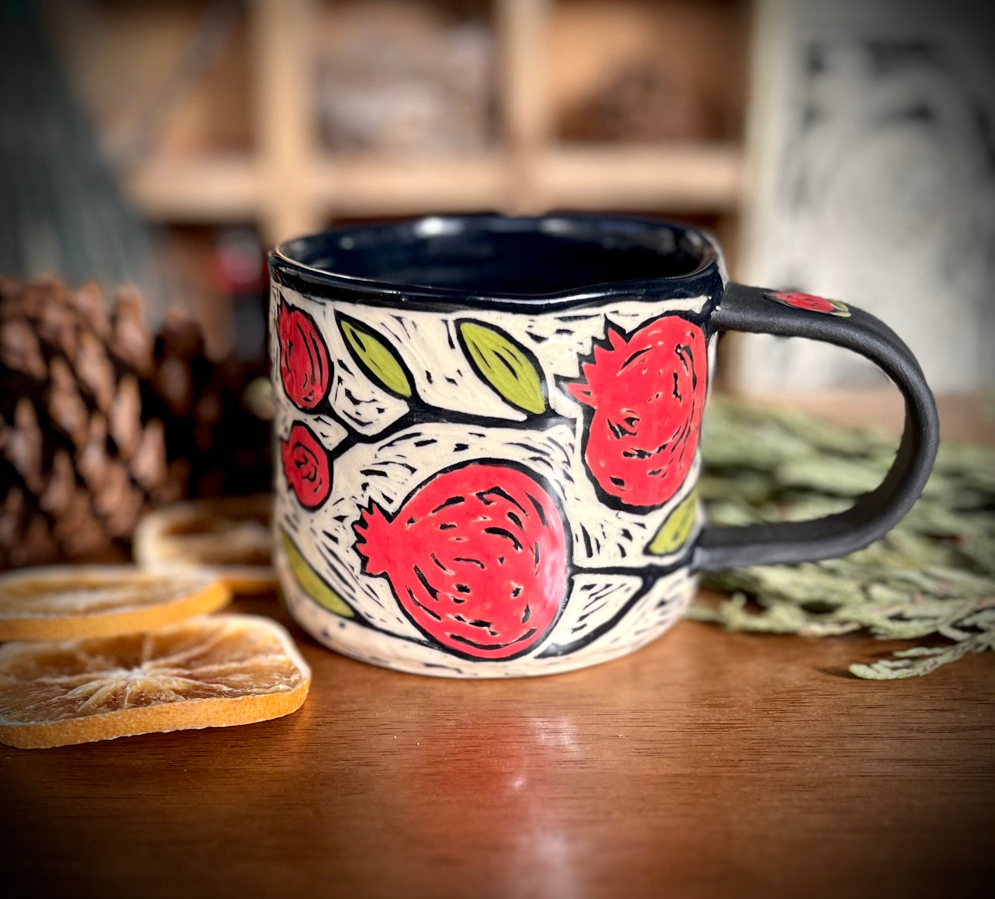 Pomegranate Coffee Mug