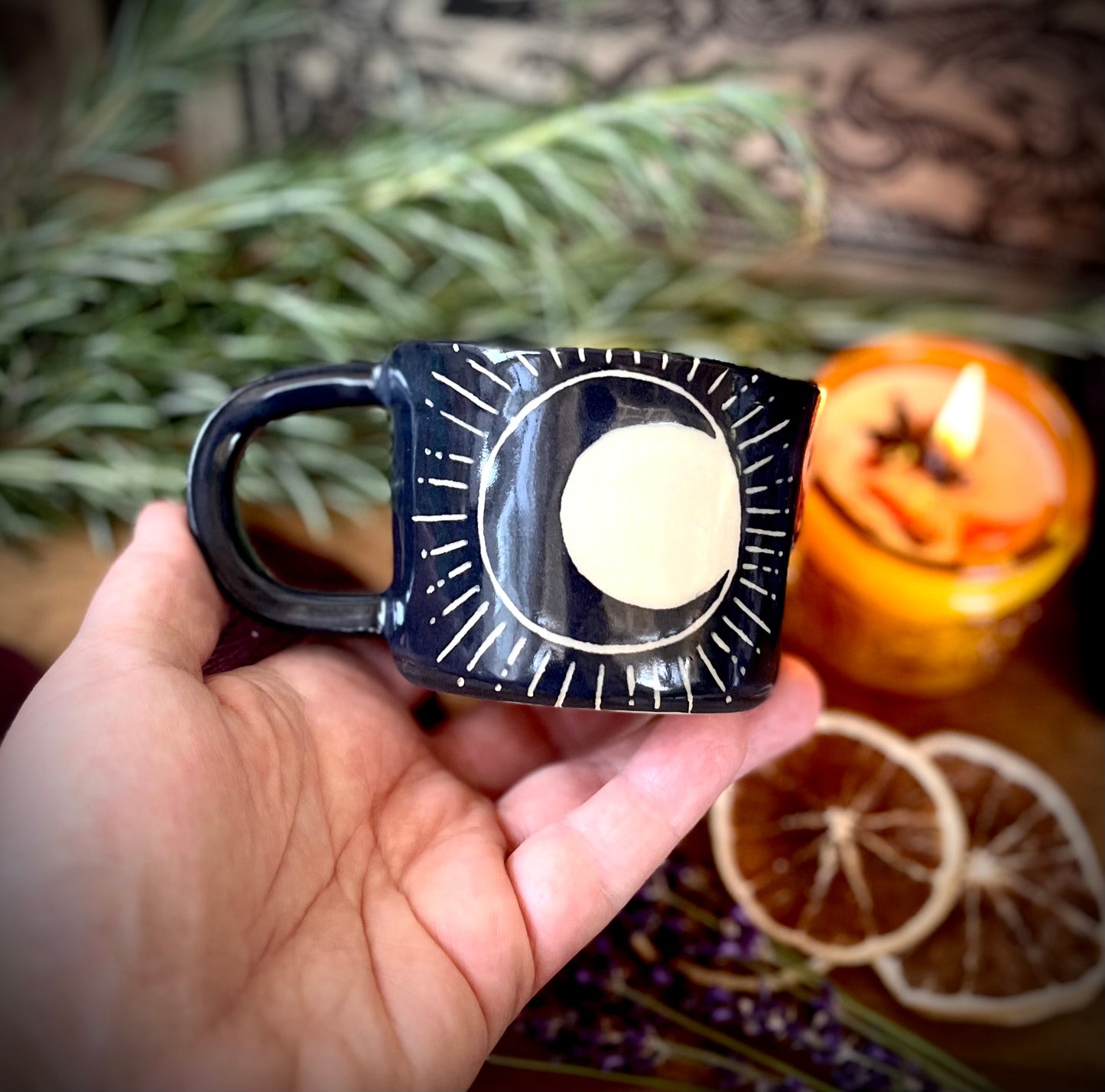 Moon Mug / ceramic