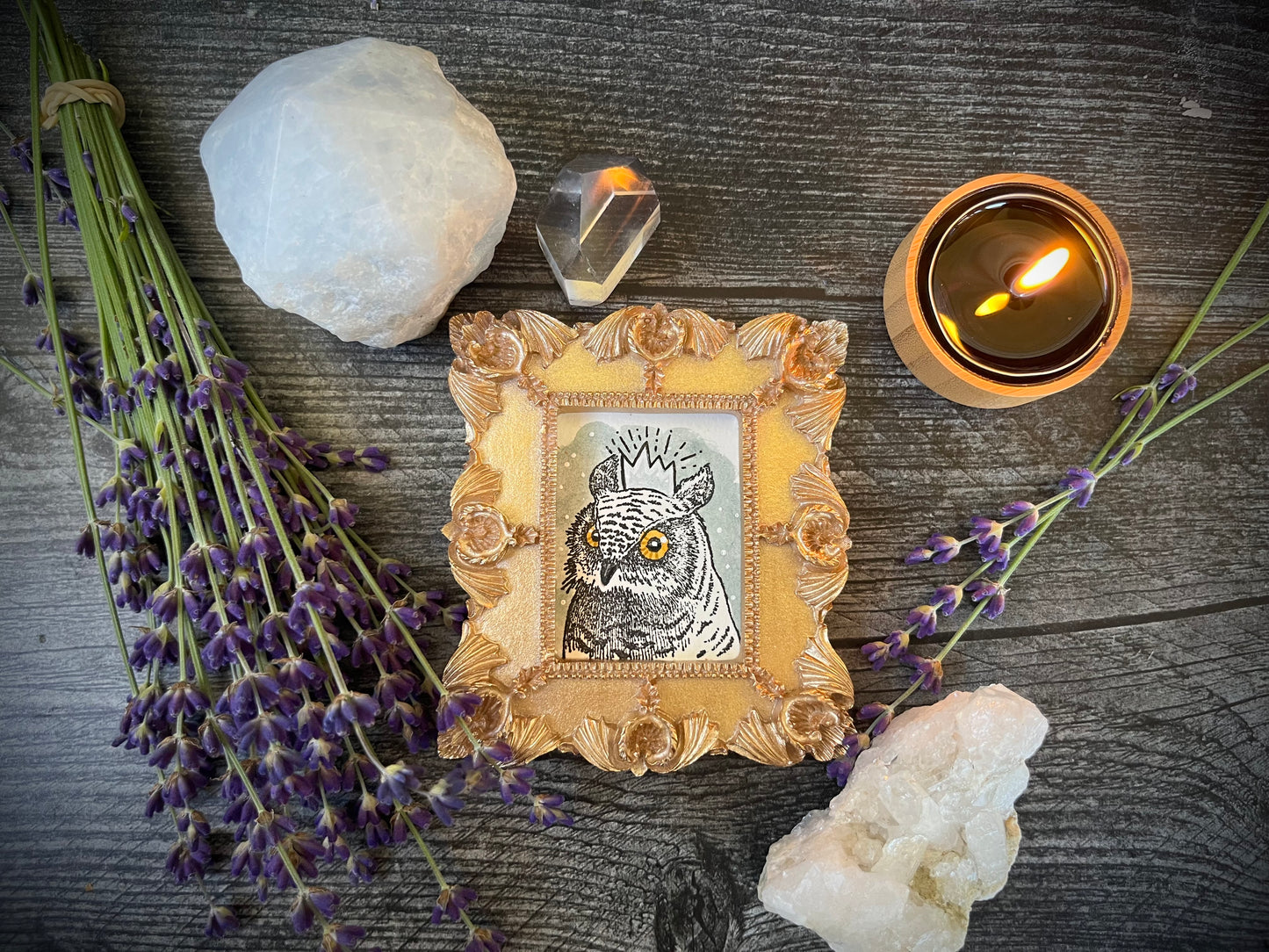 Owl altar piece