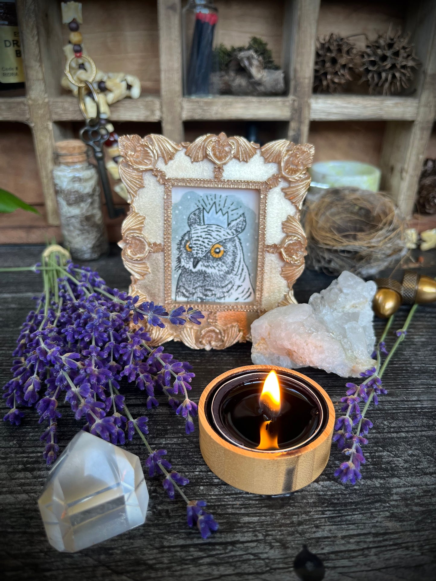 Owl altar piece