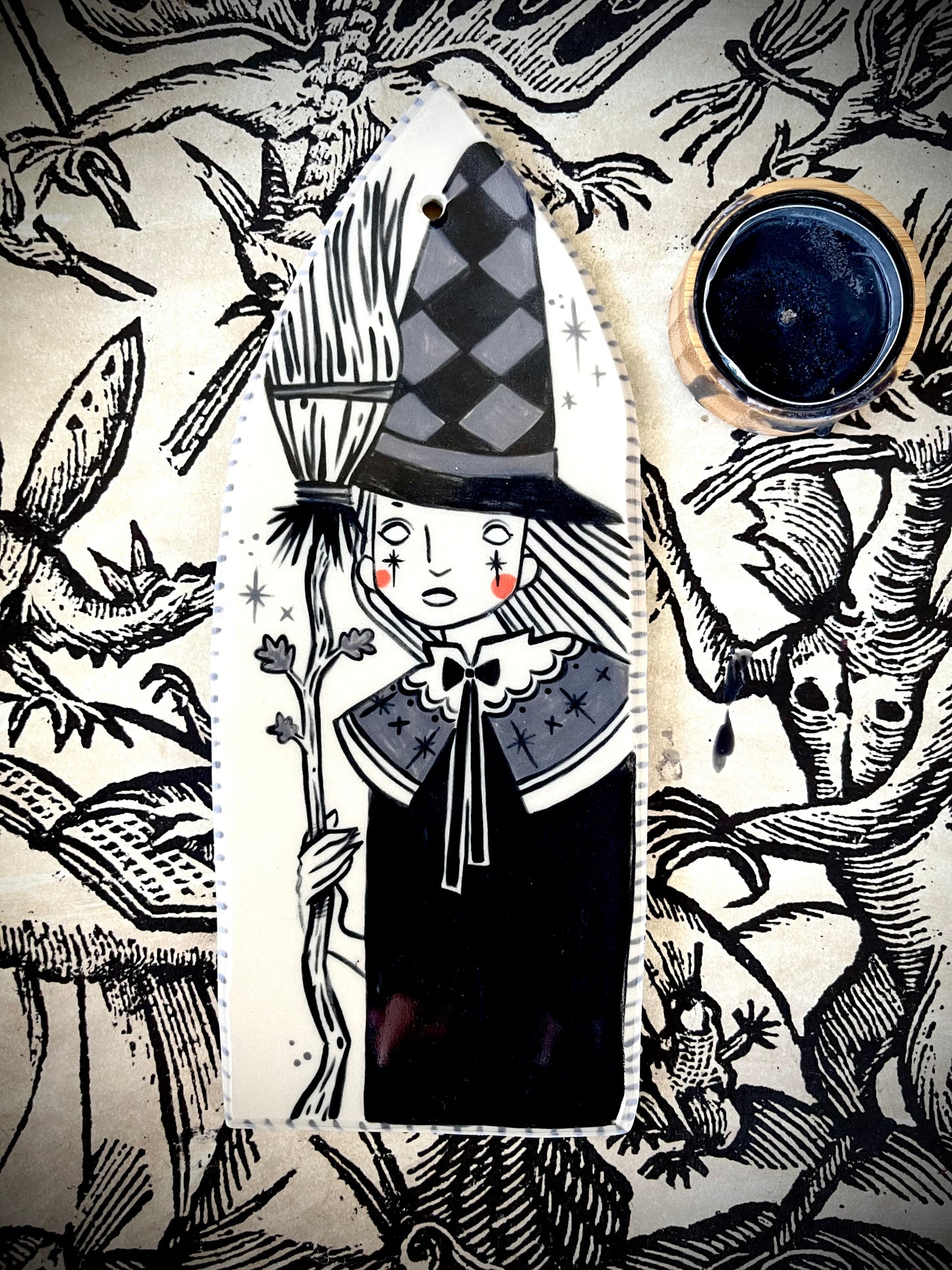 Ceramic wall hanging