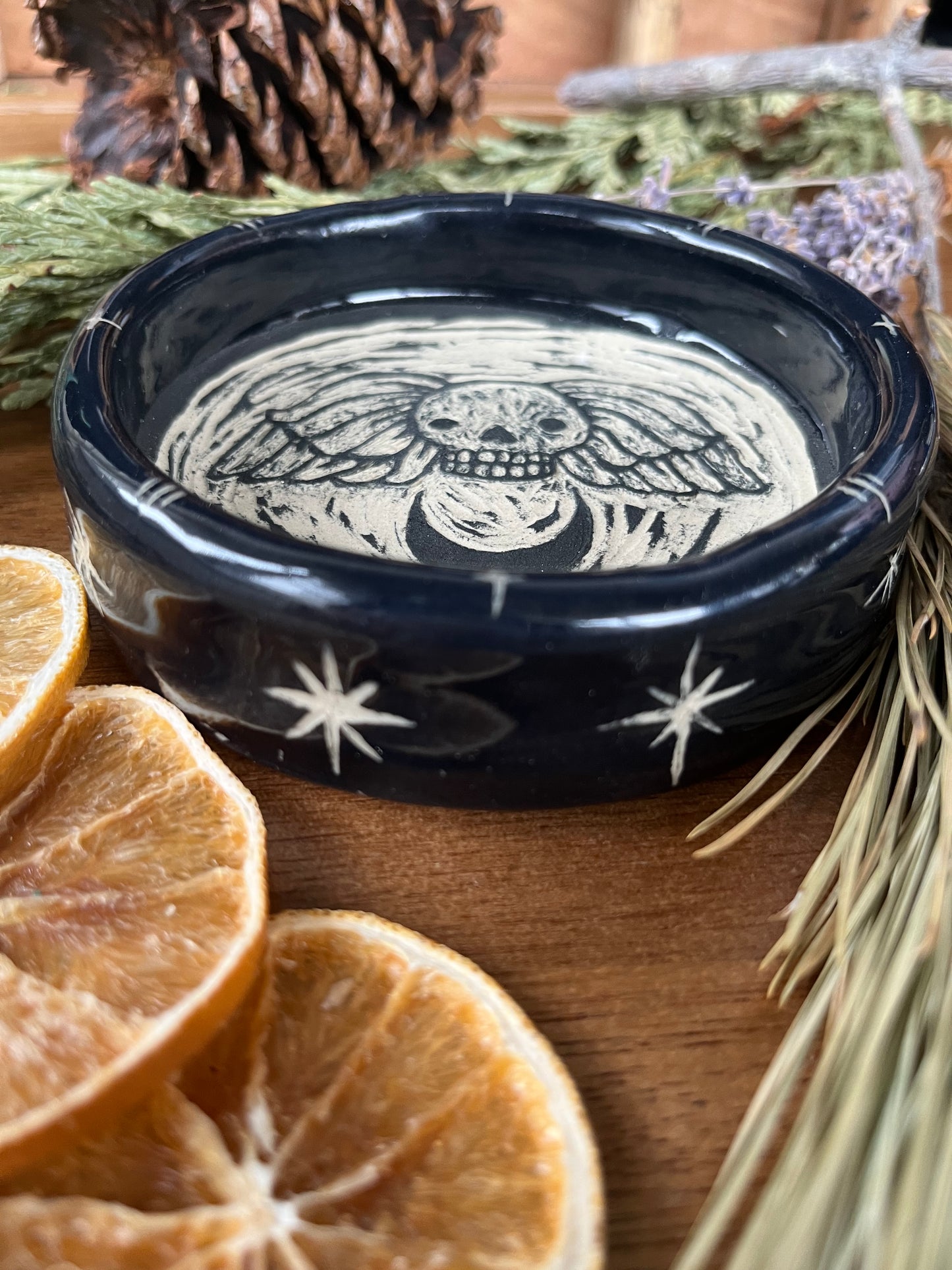 Momento Mori Jewelry Bowl