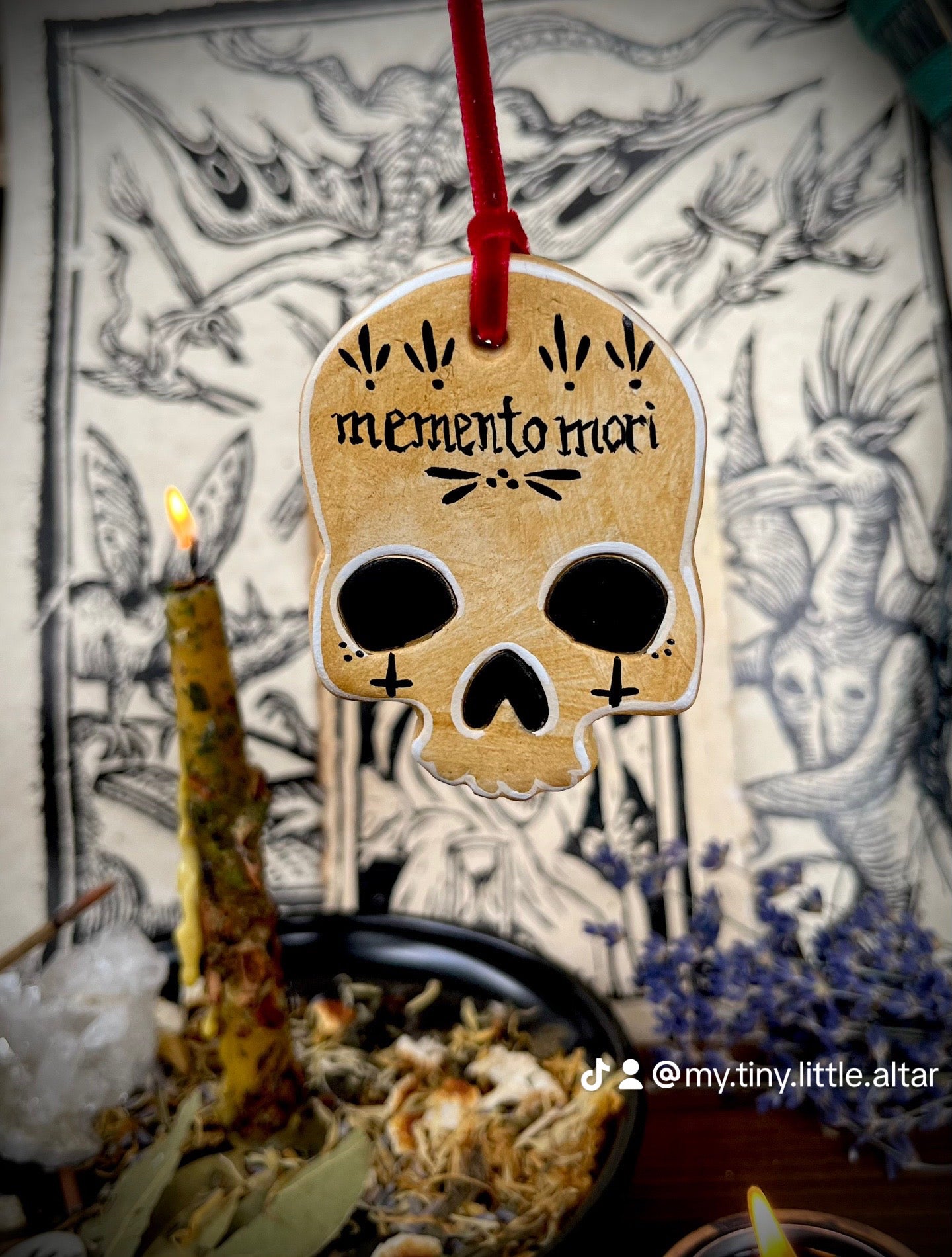 Memento Mori altar art