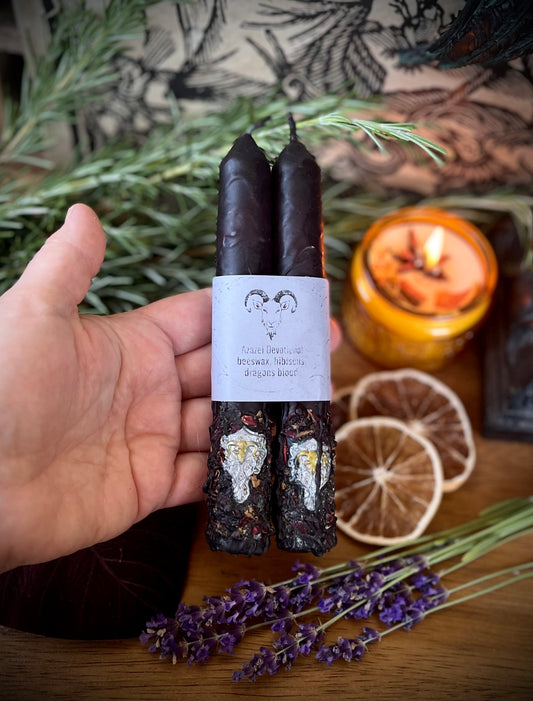 Lord Azazel Candles - Set of 2
