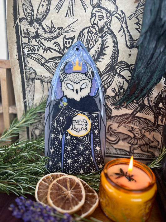 Prince Stolas Ceramic wall hanging