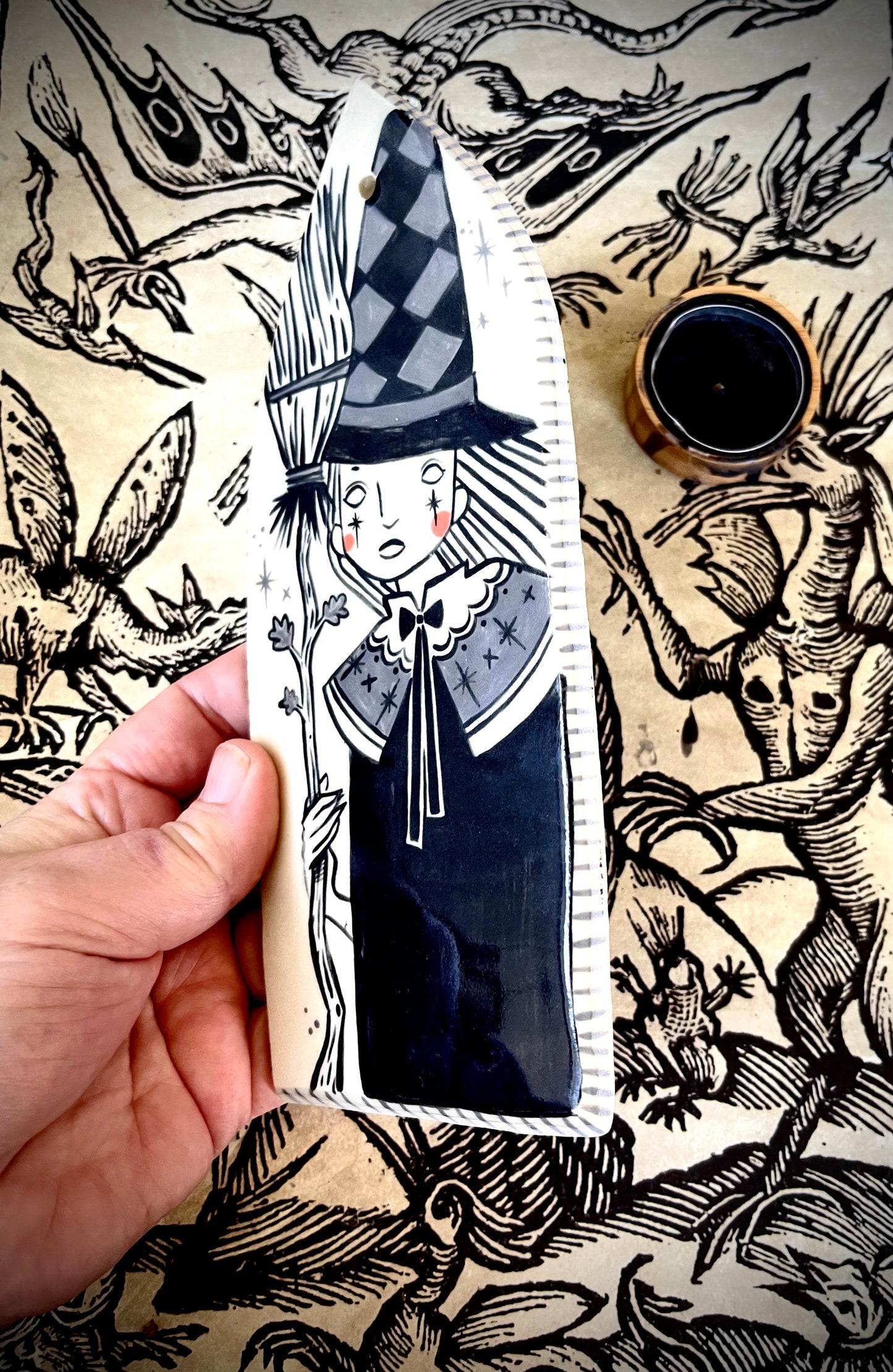 Ceramic wall hanging