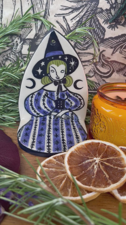 Little Witch Ceramic Altar